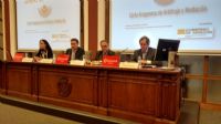 PRESIDENTE DE LA AAAM, D. JESUS BLASCO, EL SECRETARIO DE LA CORTE, D. CARLOS CAVERO Y LOS PONENTES, ILMO. SR. D. PASCUAL ORTU�O, MAGISTRADO Y D� CRISTINA CHARLEZ, ABOGADA